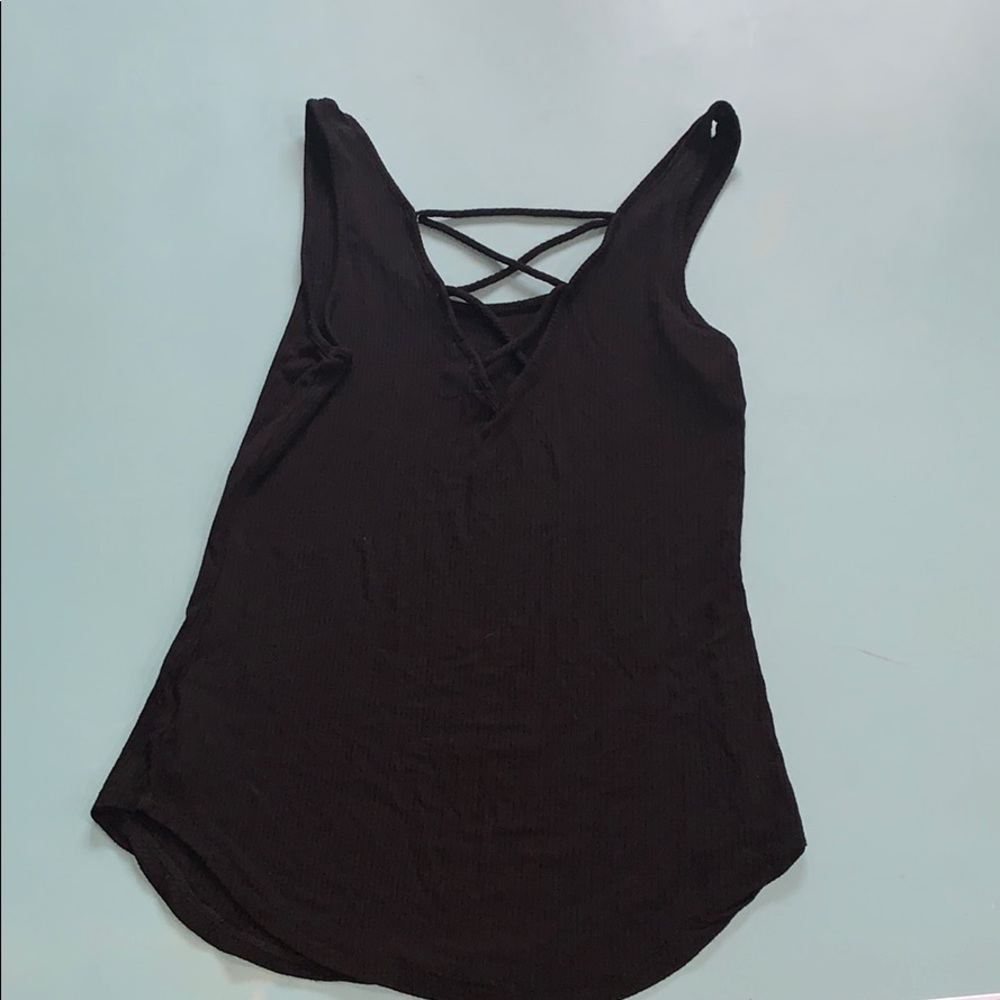 Black Tank Top Small - Picture 4 of 4